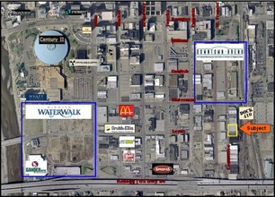 430 S Commerce, Wichita, KS - aerial  map view