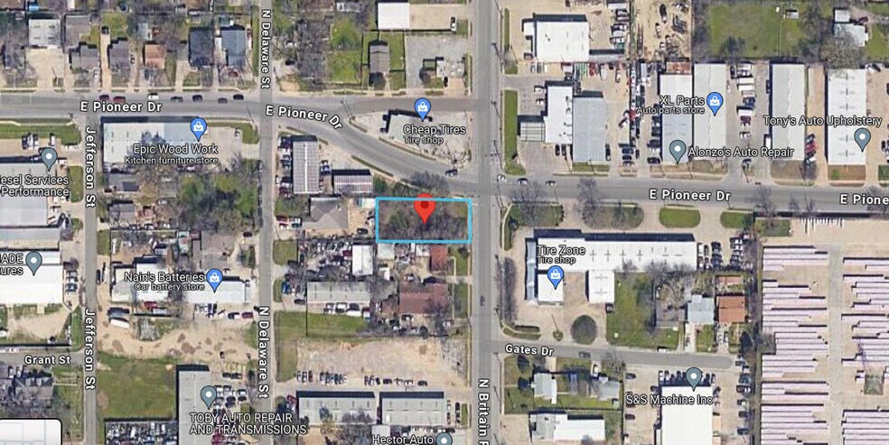 411 Britain rd, Irving, TX for sale - Aerial - Image 1 of 1