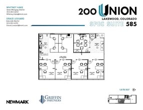 200 Union Blvd, Lakewood, CO for lease Floor Plan- Image 2 of 2