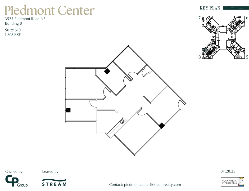 3495 Piedmont Rd NE, Atlanta, GA for lease Floor Plan- Image 1 of 1