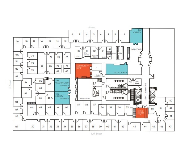 701 13th St NW, Washington, DC for lease Floor Plan- Image 1 of 1