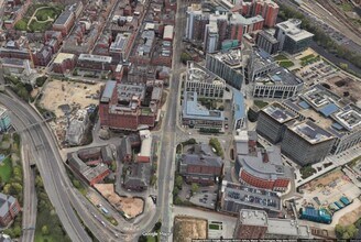 1A Wellington Pl, Leeds, WYK - AERIAL  map view