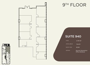 1230 Columbia St, San Diego, CA for lease Floor Plan- Image 1 of 1