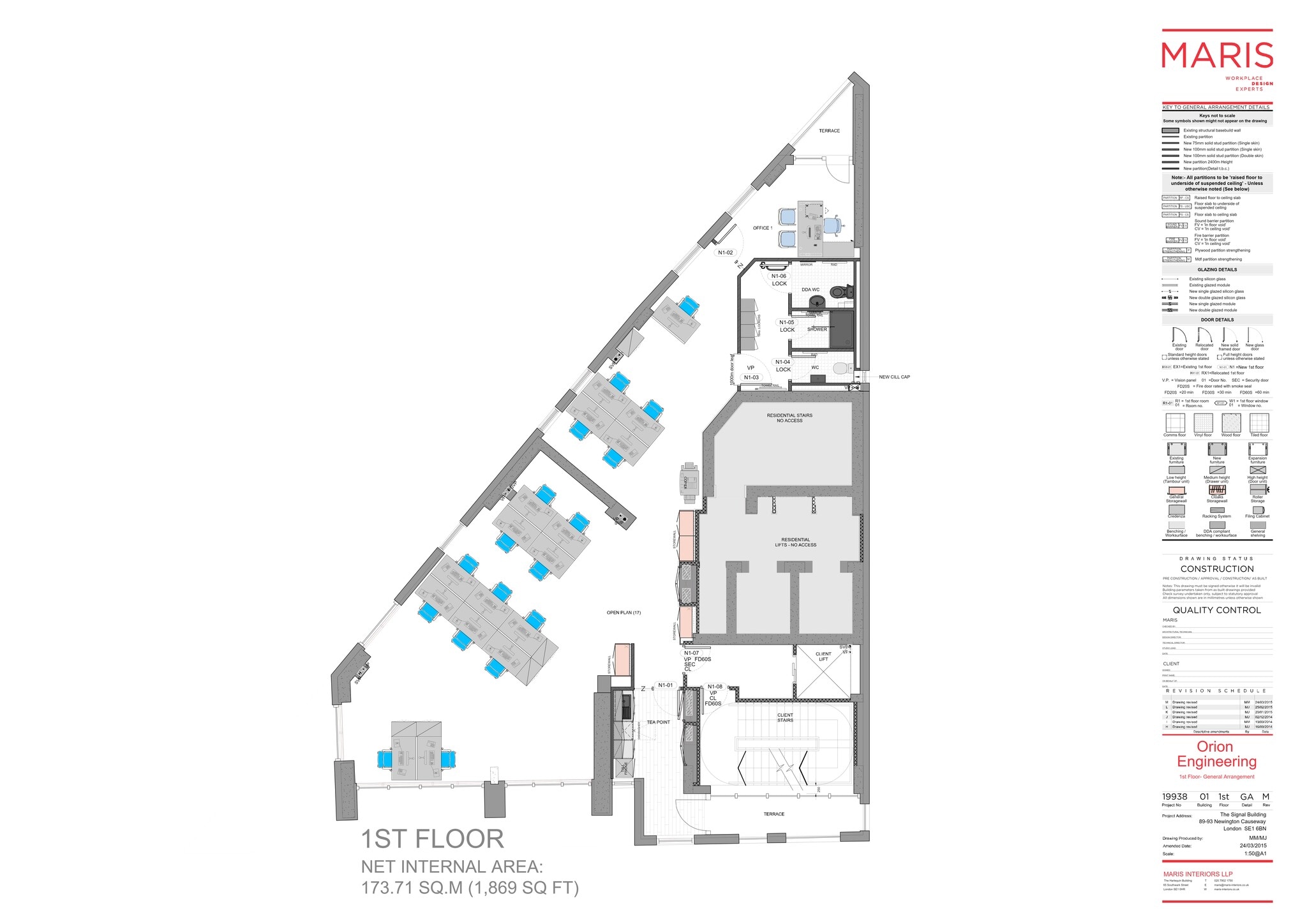 93 Newington Causeway, London for lease Site Plan- Image 1 of 1