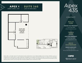 10881 Lowell Ave, Overland Park, KS for lease Floor Plan- Image 1 of 1