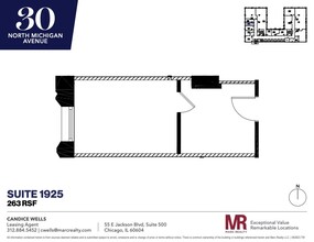 30 N Michigan Ave, Chicago, IL for lease Floor Plan- Image 1 of 2