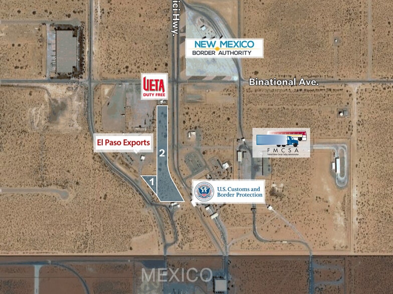 Pete V Domenici hwy, Santa Teresa, NM 88008