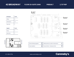 42 Broadway, New York, NY for lease Floor Plan- Image 1 of 1