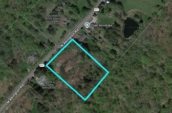 Adjacent 1420 N Abington Rd, Waverly Township, PA - AERIAL map view