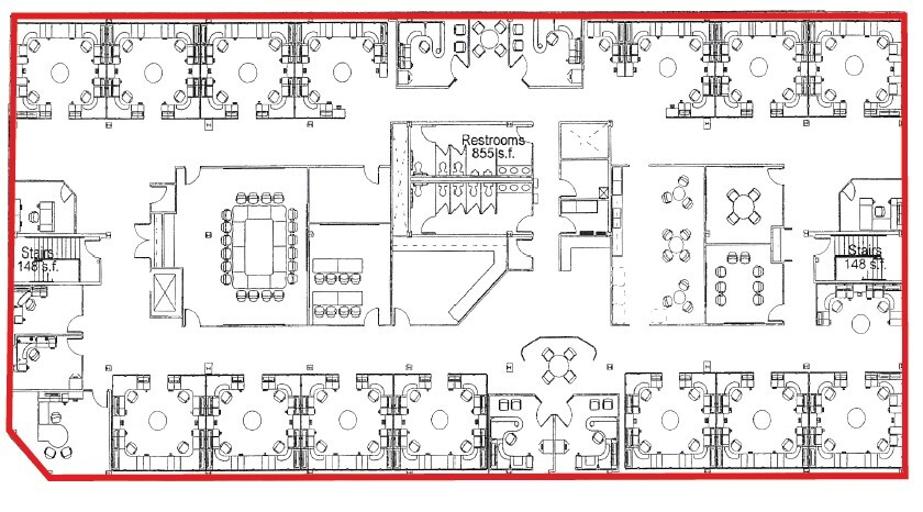 9401 Williamsburg Plaza, Louisville, KY for lease - Floor Plan - Image 2 of 3