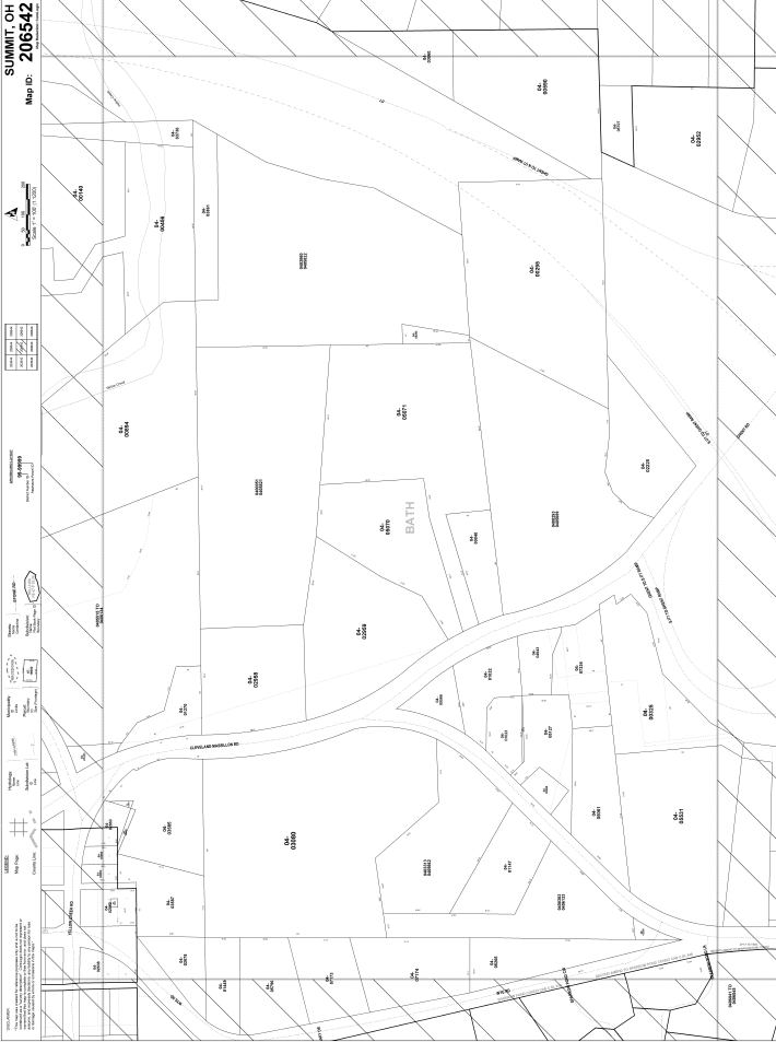 995 Ghent Rd, Akron, OH for sale Plat Map- Image 1 of 2