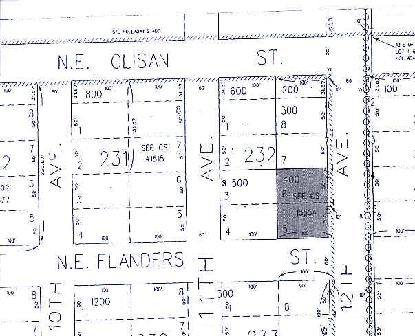 407-411 NE 12th Ave, Portland, OR for sale Plat Map- Image 1 of 1