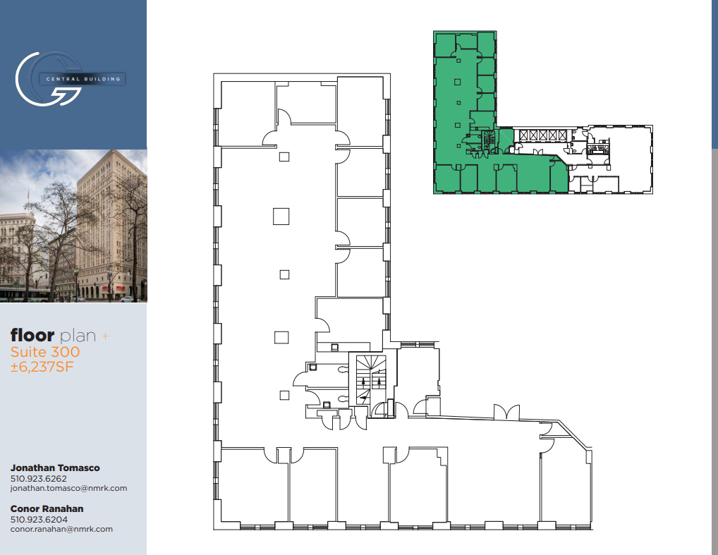 436 14th St, Oakland, CA for lease Floor Plan- Image 1 of 1