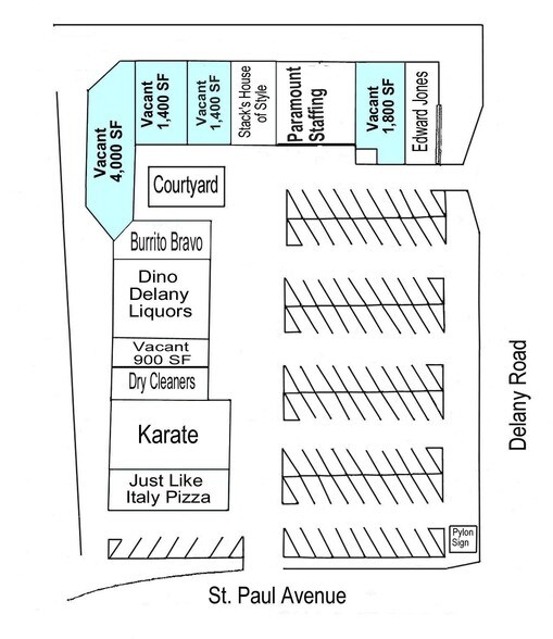 1810 N Delany Rd, Gurnee, IL 60031 Delany Square Shopping Center