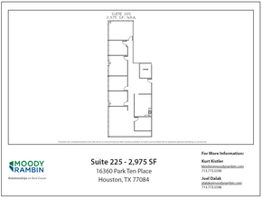 16360 Park Ten Place Dr, Houston, TX for lease Floor Plan- Image 1 of 1