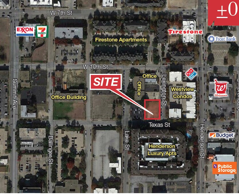 1100 Texas St, Fort Worth, TX for sale Aerial- Image 1 of 1