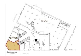 1400-1422 Euclid Ave, Cleveland, OH for lease Floor Plan- Image 1 of 1