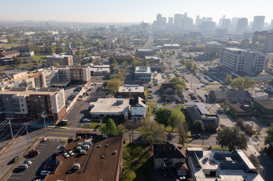 336 22nd Ave N, Nashville, TN for sale - Aerial - Image 3 of 4