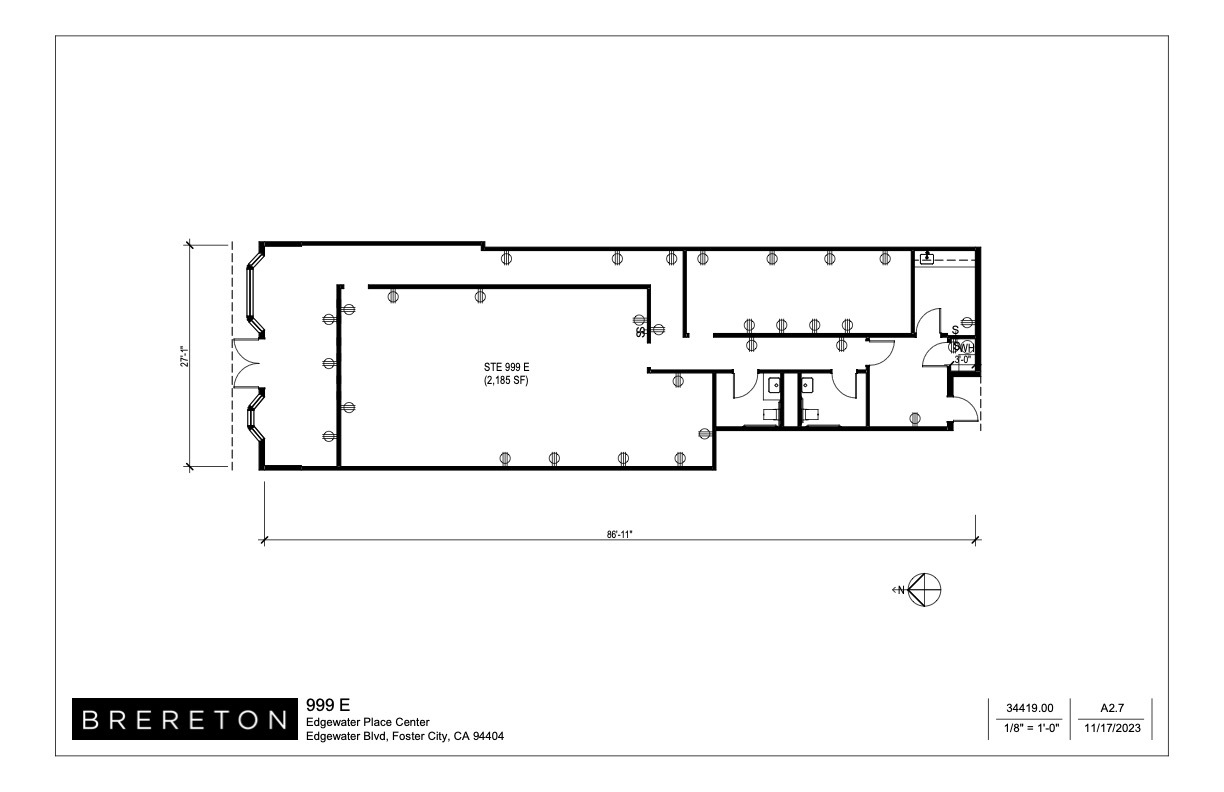 969-999 E Edgewater Blvd, Foster City, CA for lease Floor Plan- Image 1 of 1