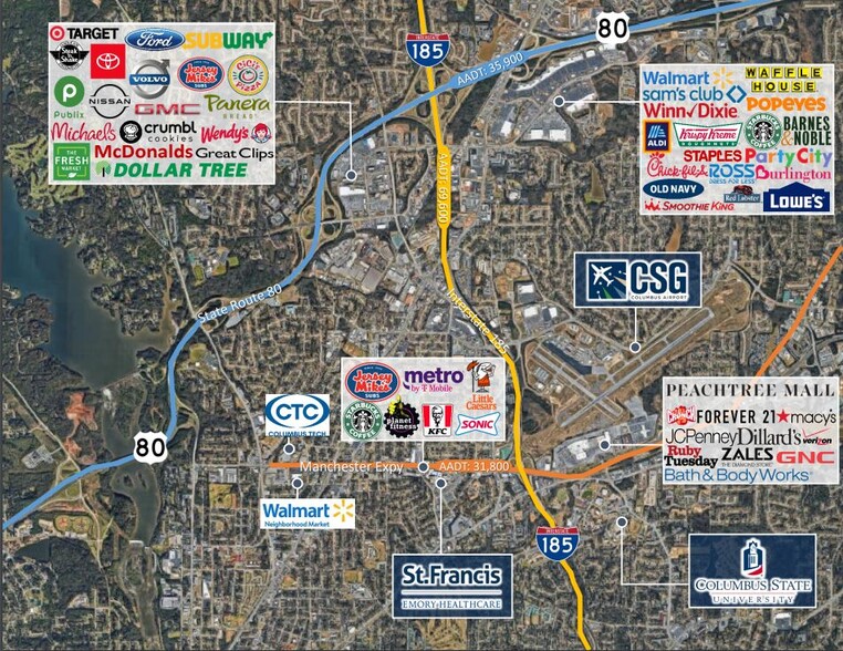 1851 Manchester Expy, Columbus, GA for sale - Building Photo - Image 2 of 4