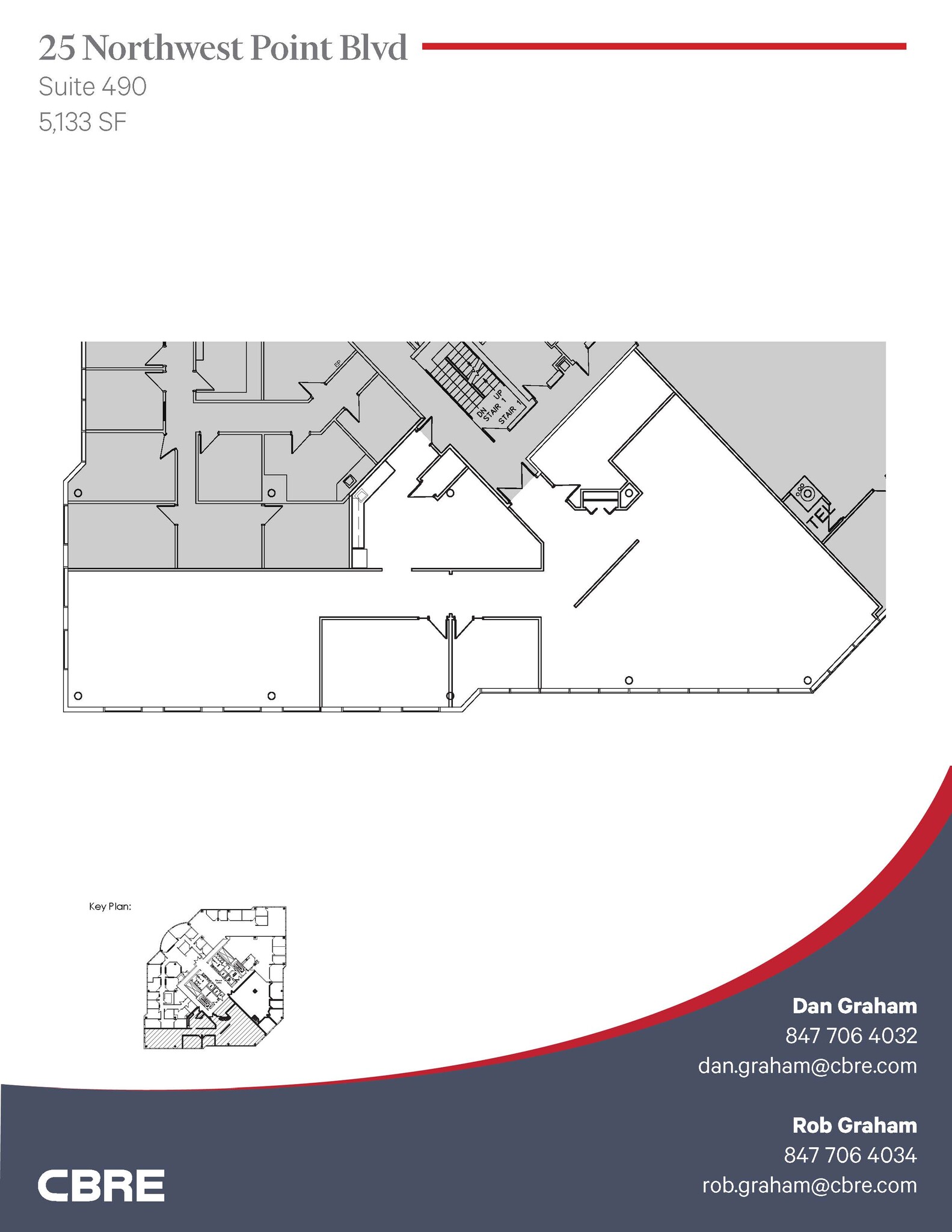 25 NW Point Blvd, Elk Grove Village, IL for lease Floor Plan- Image 1 of 1