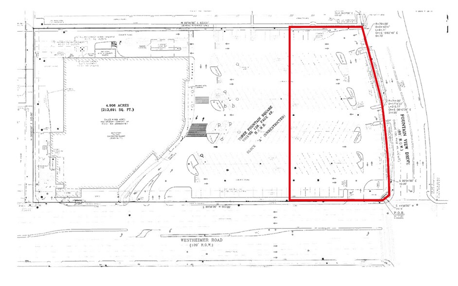 Westheimer Rd, Houston, TX for lease - Site Plan - Image 3 of 3