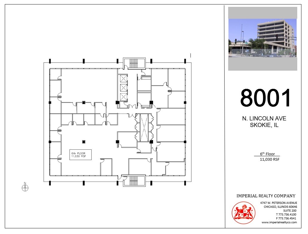 8001 Lincoln Ave, Skokie, IL for sale Floor Plan- Image 1 of 1