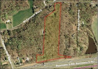 3530 McConnell Rd, Greensboro, NC - aerial  map view