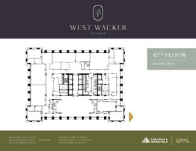 35 W Wacker Dr, Chicago, IL for lease Floor Plan- Image 1 of 1