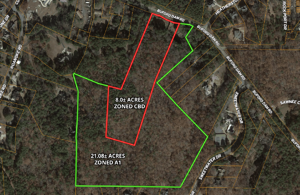 2870 Buford Dam, Cumming, GA for sale Aerial- Image 1 of 4