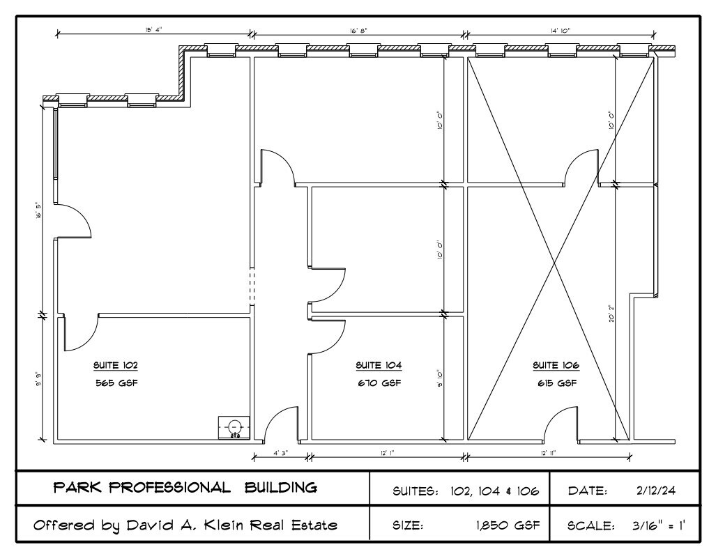 2200 W Hamilton St, Allentown, PA for lease Floor Plan- Image 1 of 1