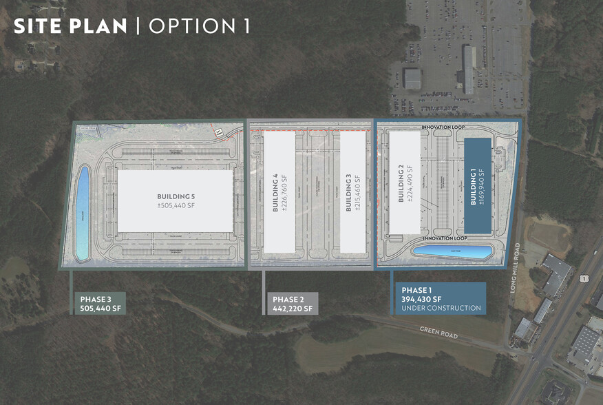 2405 Innovation Loop, Youngsville, NC for lease - Site Plan - Image 3 of 4