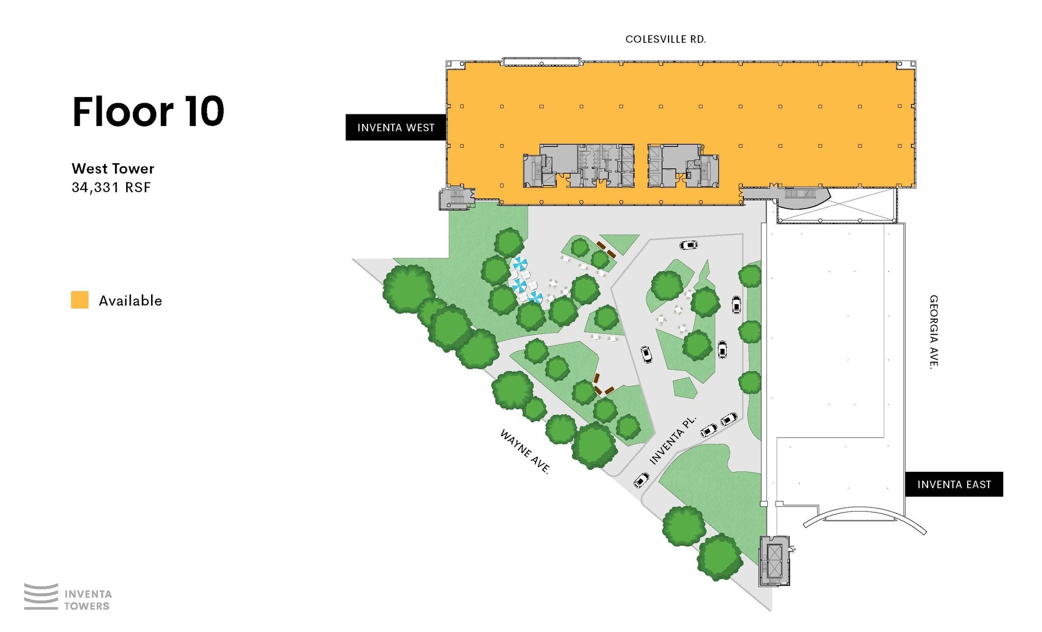 1 Inventa Pl, Silver Spring, MD for lease Floor Plan- Image 1 of 2
