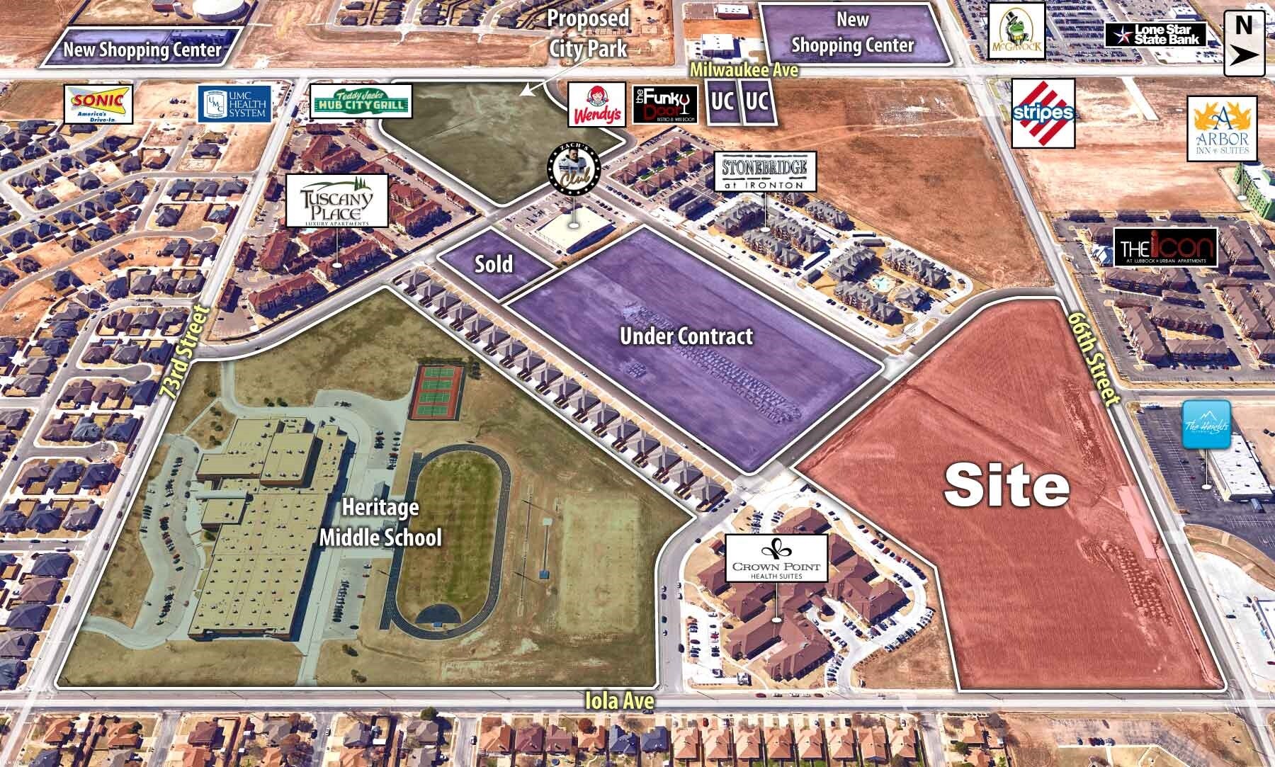 SWC Of 66th & Iola Ave, Lubbock, TX for sale Building Photo- Image 1 of 1