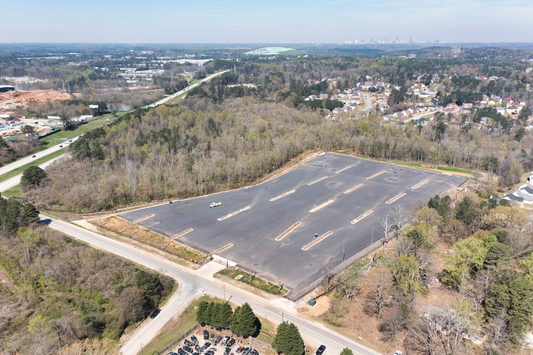 3640 Grant Rd, Ellenwood, GA for lease Aerial- Image 1 of 5