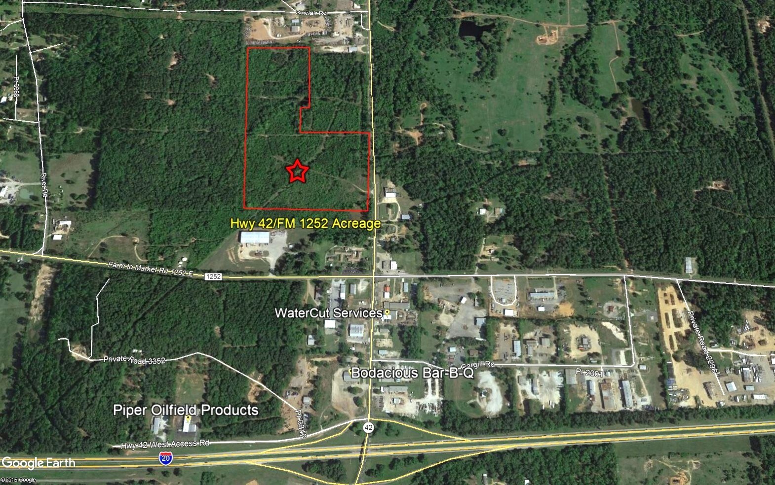 Hwy 42 & FM 1252, Kilgore, TX for sale Other- Image 1 of 1