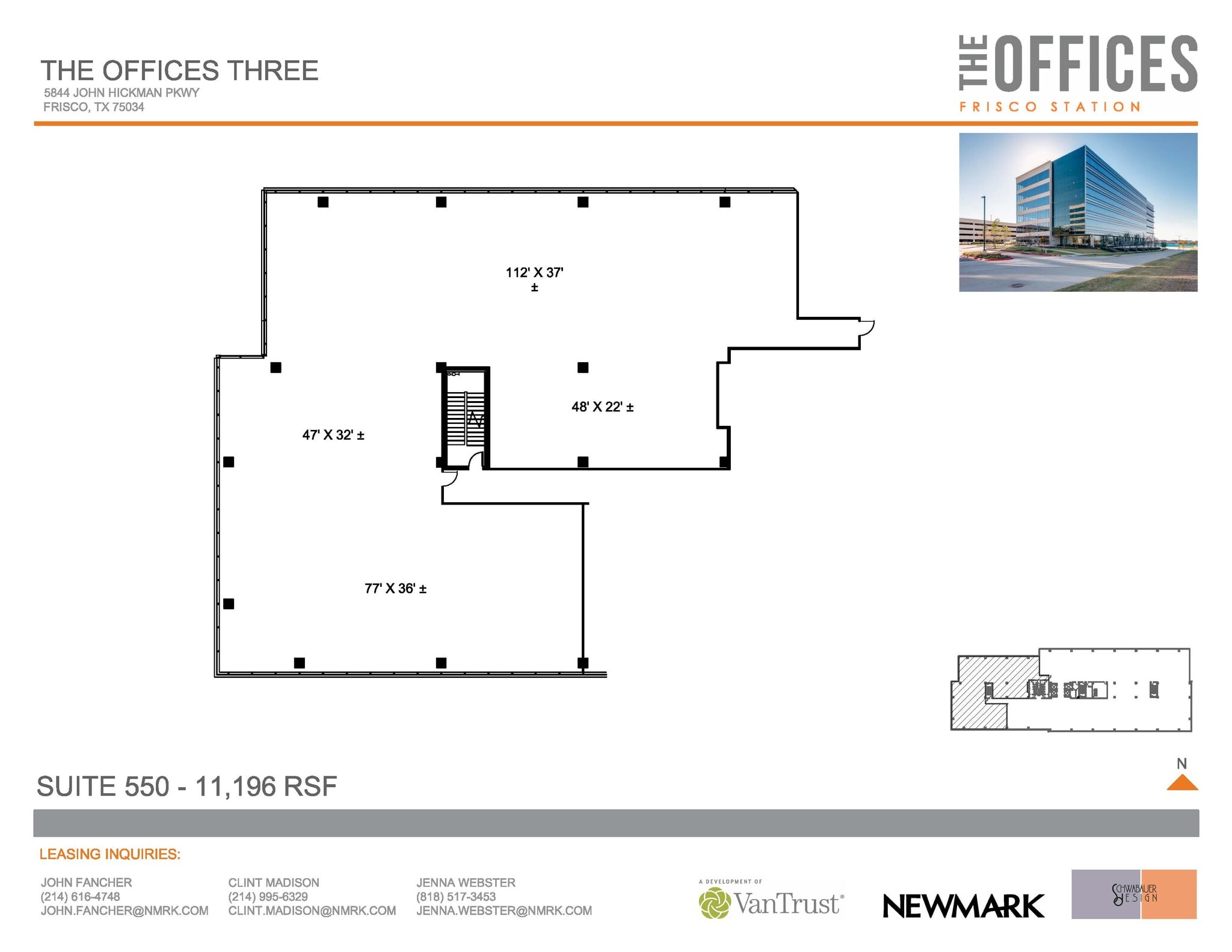 6160 Warren Pky, Frisco, TX for lease Floor Plan- Image 1 of 1