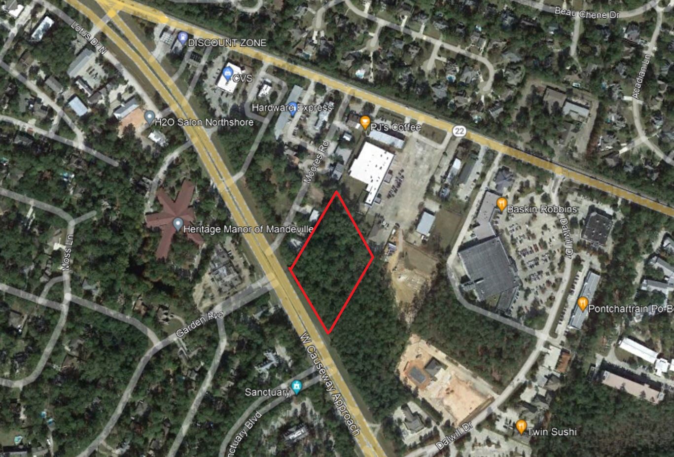 W Causeway Approach Dr, Mandeville, LA for sale Building Photo- Image 1 of 1