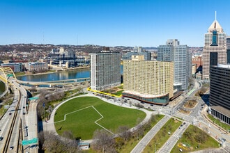 320 Fort Duquesne Blvd, Pittsburgh, PA - AERIAL  map view - Image1
