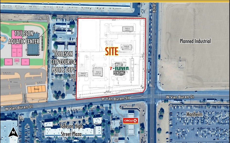 8348 W Van Buren St ave, Tolleson, AZ for lease - Building Photo - Image 1 of 3
