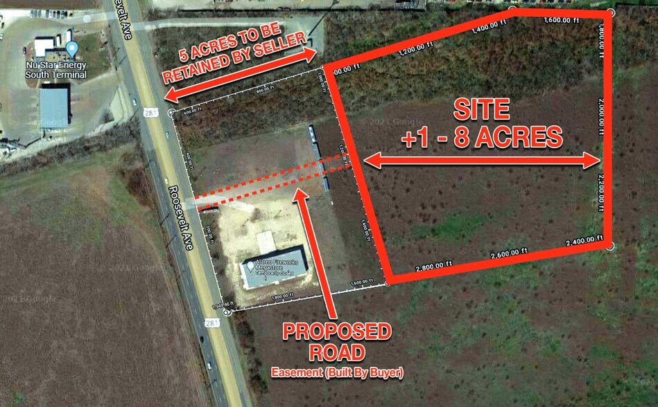 10727 Roosevelt Ave, San Antonio, TX for sale - Site Plan - Image 3 of 3