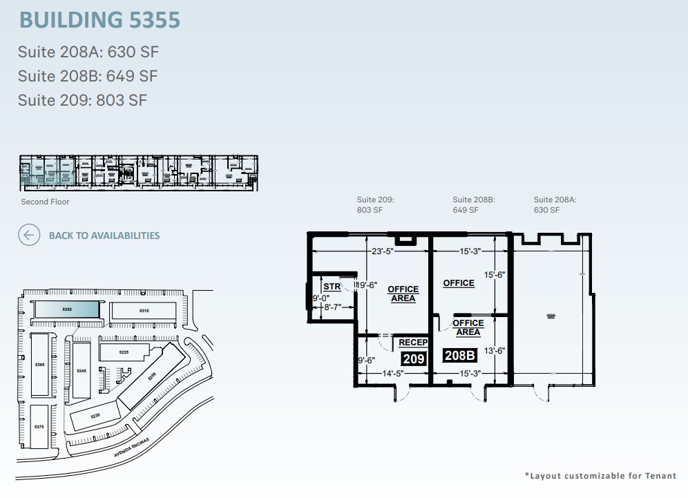 5205 Avenida Encinas, Carlsbad, CA for lease Floor Plan- Image 1 of 1