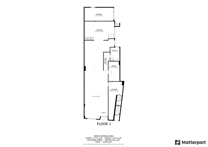 169 W Main St, Monongahela, PA for sale - Floor Plan - Image 3 of 23