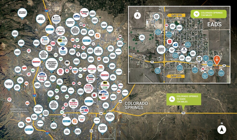 40541 US Highway 287, Eads, CO for sale - Aerial - Image 2 of 2