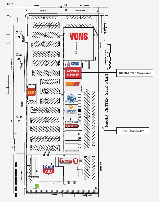 10116-10250 Mason Ave, Chatsworth, CA for lease Floor Plan- Image 1 of 1