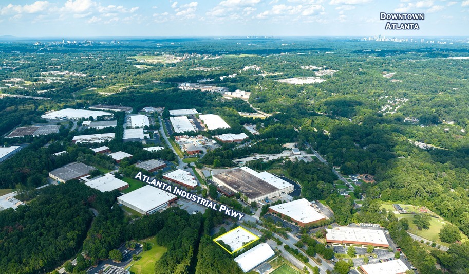 3400 Atlanta Industrial Pky NW, Atlanta, GA for sale - Aerial - Image 2 of 4