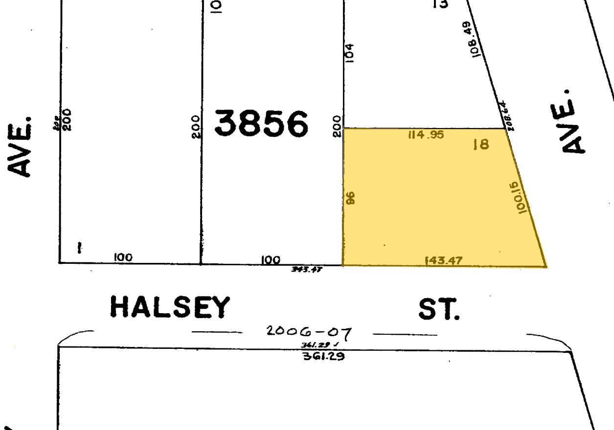 1379 Commerce Ave, Bronx, NY for sale Plat Map- Image 1 of 1