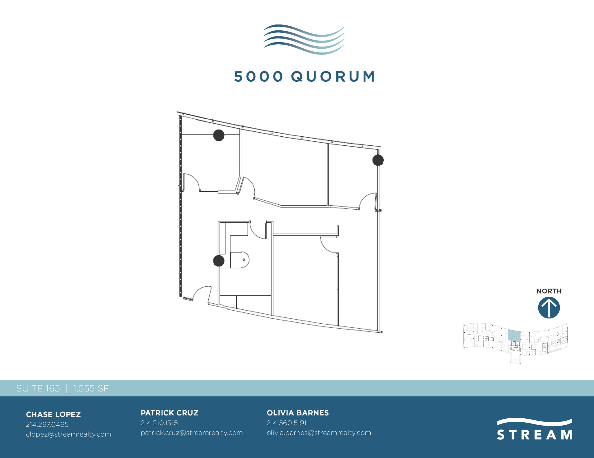 5000 Quorum Dr, Dallas, TX for lease Floor Plan- Image 1 of 1