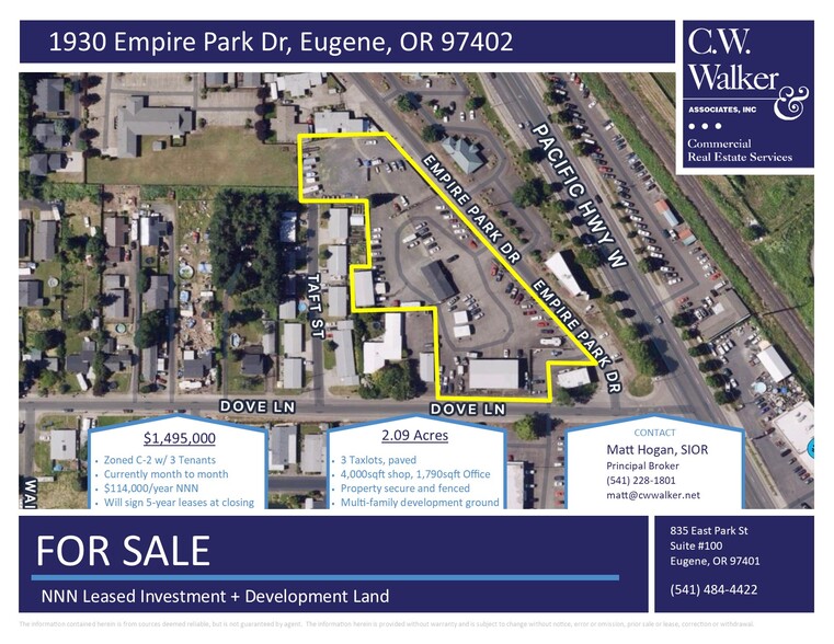 1930 Empire Park Dr, Eugene, OR for sale - Building Photo - Image 1 of 4