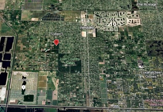 180th Avenue N Ave, Loxahatchee, FL - AERIAL  map view